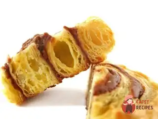 Шоколадно-ванільні булочки з датського листкового тіста