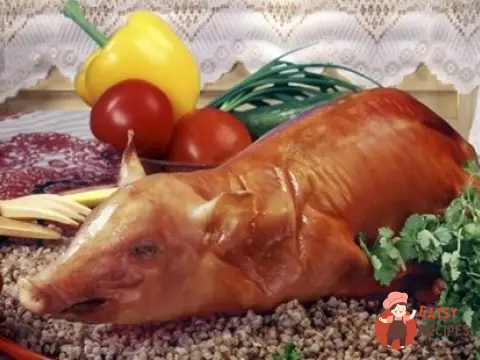 Староросійське порося з гречаною кашею