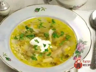 Розсольник з рисом та бараниною