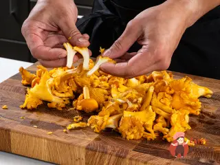 Крок 2: Жульєн з лисичками