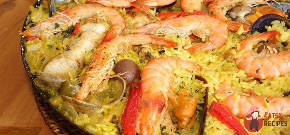 Паелья із зеленими бобами