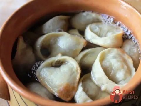 Кундюми з сочевицею та овочами