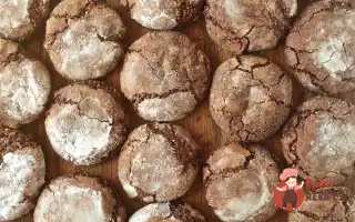 Шоколадне Італійське Печиво Річчареллі (Ricciarelli Al Cioccolato)
