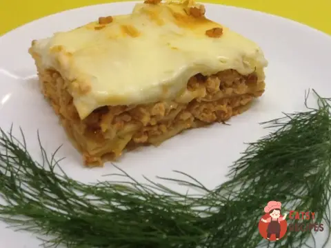 Лазання з курячим фаршем