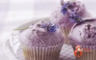 Лавандові Капкейки