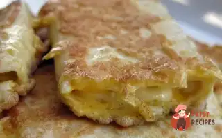Омлет Із Сиром У Лаваші