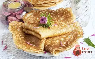 Оригінальні Млинці З Луговими Квітами