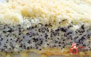 Німецький Творожник З Маковою Начинкою