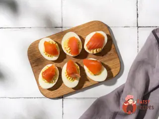 Крок 4: Фаршировані яйця з лососем