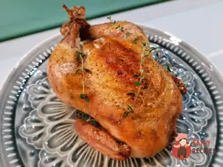 Запечена хрустка курка