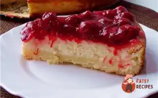 Сирно-Банановий Пиріг З Вишнею