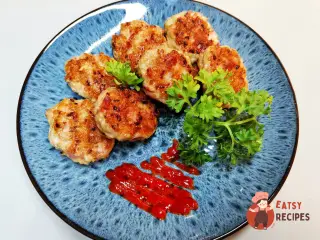 Крок 15: Курячі котлети з беконом