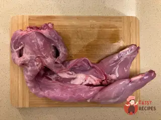 Крок 4: Кролик запечений з морквою в духовці