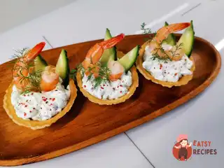 Начинка для тарталеток на святковий стіл