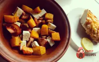Салат З Гарбузом Та Сиром Фета