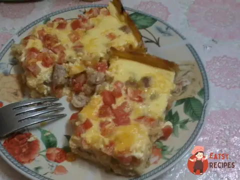 Картопляний пиріг з куркою