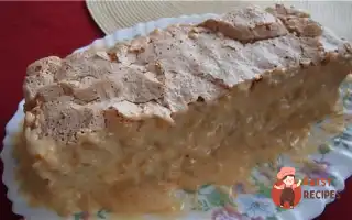 Безе-Торт З Лимонним Кремом Та Горіхами
