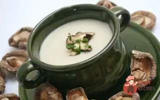 Яєчний Суп Із Грибів Шиїтаке