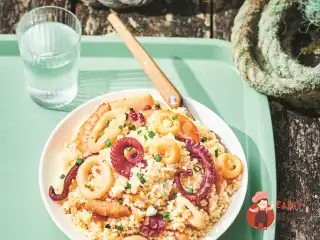 Рис із морепродуктами для Гіна