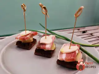 Канапе з салом