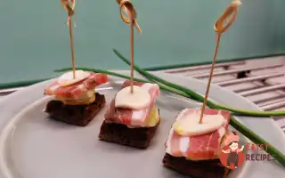 Канапе з салом