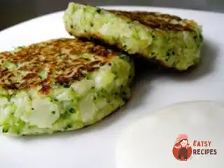 Картопляні котлети з броколі