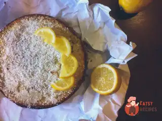 Пиріг з лаймом та кокосовою стружкою