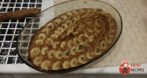 Банановий пиріг з корицею