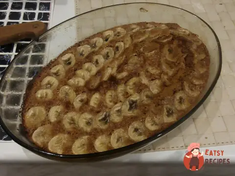 Банановий пиріг з корицею