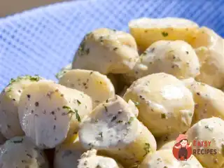 Картопляно-часниковий салат