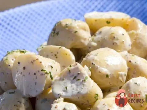 Картопляно-часниковий салат