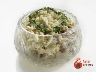 Салат з мінтаєм та яблуком