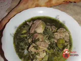Чакапулі (ягня з естрагоном і білим вином)