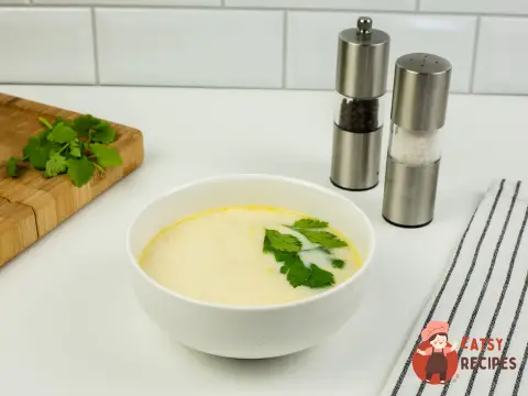 Французький сирний суп із куркою
