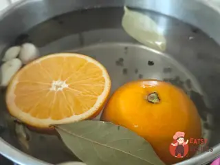 Крок 5: Запечений гусак з апельсинами та яблуками