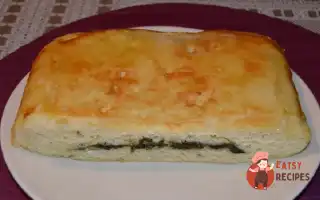 Пиріг Із Щавлем Із Картопляного Дріжджового Тіста