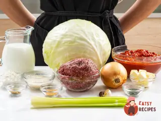 Крок 1: Фарширована капуста з соусом бешамель