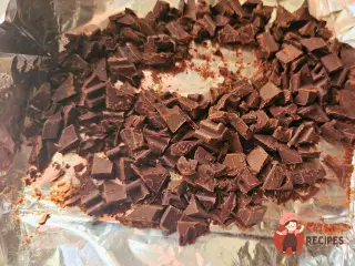 Крок 7: Шоколадний кекс з чорницею
