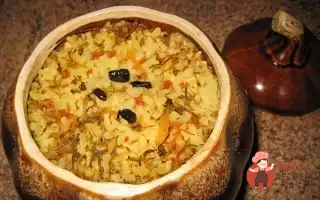 Курячий Плов У Горщиках