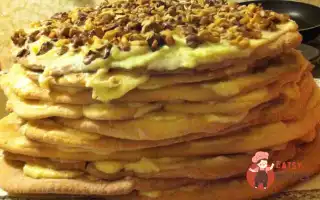 Медовий Торт З Волоськими Горіхами