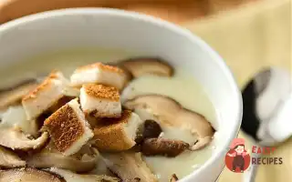 Грибний Суп Із Тостами