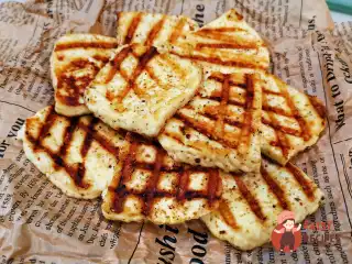Смажений адигейський сир