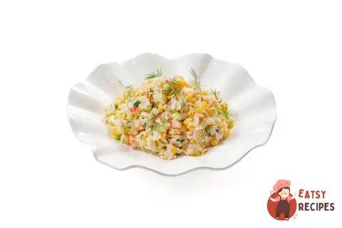 Крабовий салат із кукурудзою
