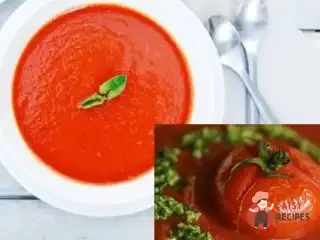 Томатний суп-пюре (La sopa-puré el Tomate)
