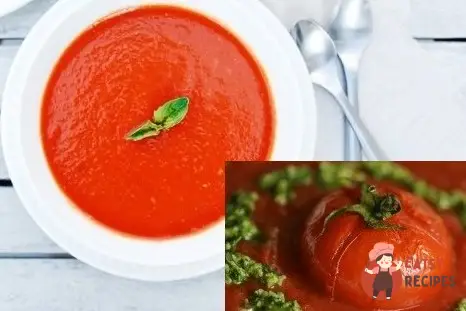 Томатний суп-пюре (La sopa-puré el Tomate)