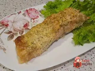 Лосось із сиром запечений у духовці