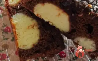 Шоколадний Пиріг Із Сирно-Кокосовими Кульками