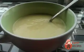 Суп-Пюре З Кабачків З Цибулею Та Часником