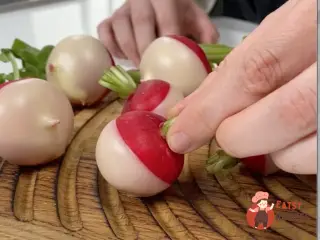 Крок 9: Редиска у вершковому маслі
