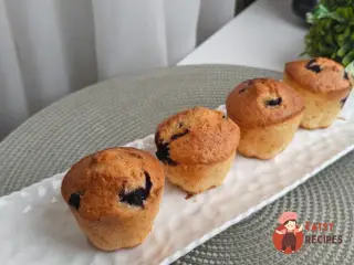 Крок 11: Кекси з чорницею